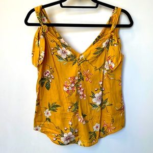 Rebecca Taylor Silk Floral Cami Size XS